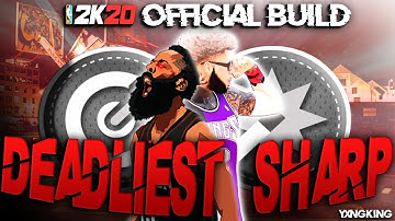 THE BEST PURE SHARPSHOOTER BUILD IN NBA 2K20 - MY OFFICIAL 2K20 BUILD (99 3PT)