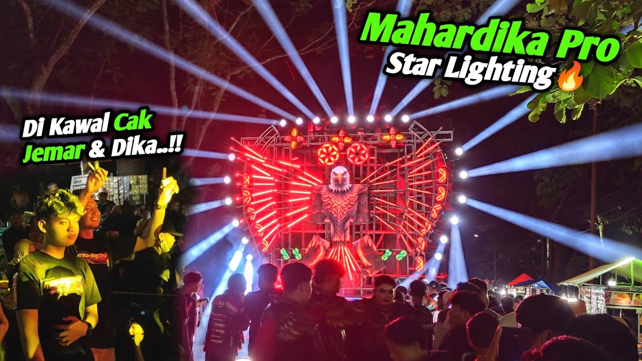 Mahardika Pro x Star Lighting Start Karnaval Gampingan Di Kawal Cak Jemar & Dika jr Langsung..!! 