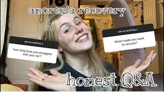 HONEST ED RECOVERY Q&A | allin recovery | MY STORY |answering all your questions