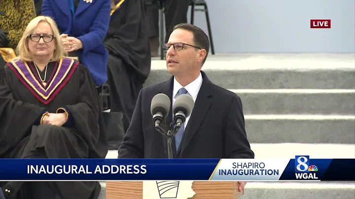 Josh Shapiro's full inauguration day speech