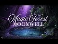 Moonwell in a Magic Forest ✨ Fantasy Night Ambience for Sleep, Study & Calm