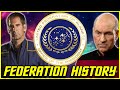 The history of the federation  star trek lore