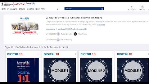 Digital fluency 3 Modules