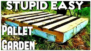 Easy Pallet Garden - Pallet DIY