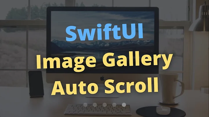 Make A SwiftUI Image Gallery/Slideshow With Auto Scrolling | Tutorial | Xcode 12 | iOS 14