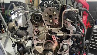 Opel Mokka 1.6CDTI 2016 Timing chain replacement + tensioner upgrade + gasket .