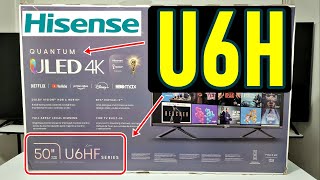 HISENSE U6H (U6HF) Fire tv: UNBOXING Y REVIEW COMPLETA / VRR FREESYNC Y DOLBY VISION