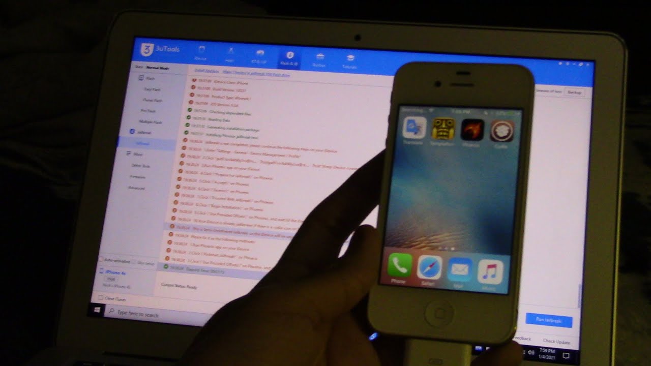เจ ล เบรค iphone 4 New 2022 How to jailbreak iOS 9.3.6 on the iPhone 4S or any version of iOS using 3uTools