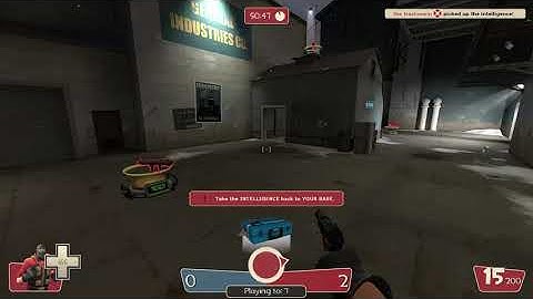 (Probably) the most optimal bhop route for Doublecross in Open Fortress