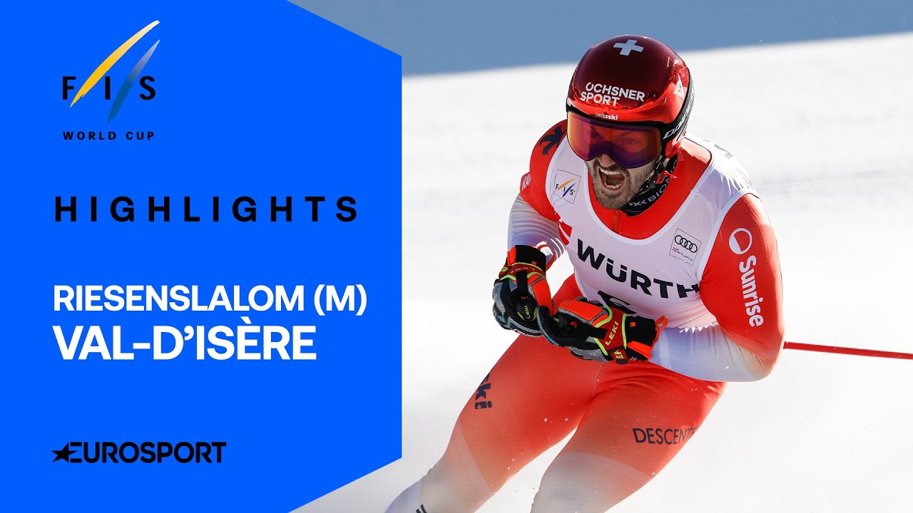 Schweizer Festspiele im Riesenslalom | Highlights deutsch | Val-d'Isère | Ski Alpin | Männer