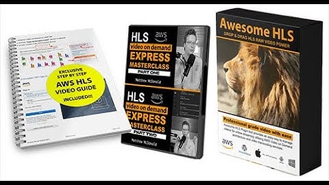 Drag & Drop HLS Video on Demand With Amazon AWS – Online streaming utilising AWS Video on Demand