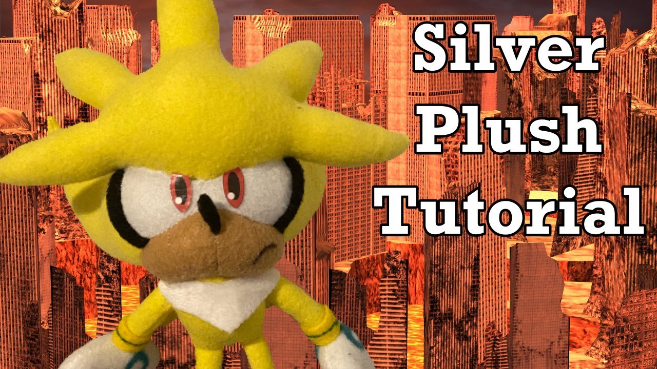 Sonic The Hedgehog Plush Tutorial