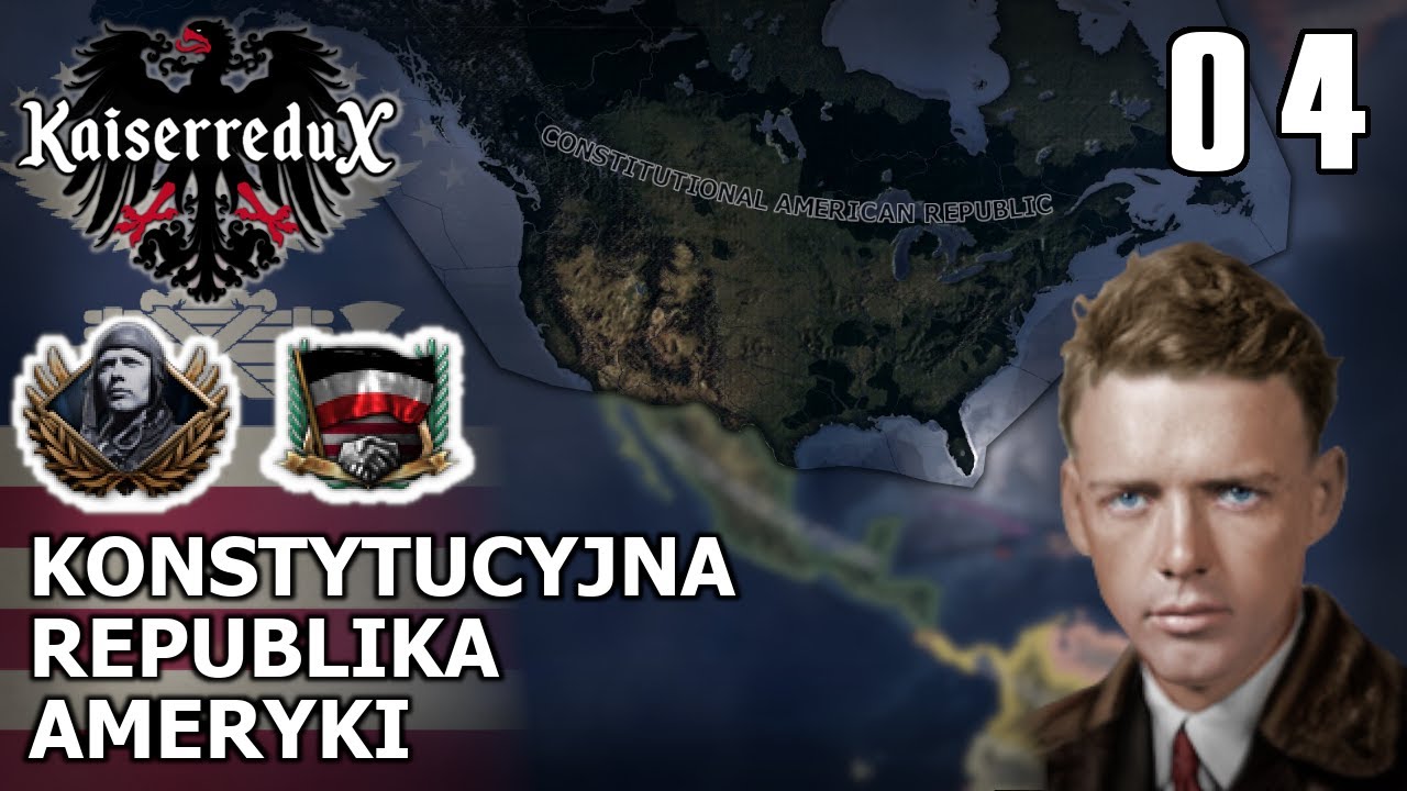 [4] HoI4 Kaiserredux: Konstytucyjna Republika Ameryki - Bez Litości dla ...