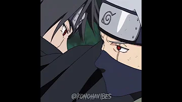 Old Friends Kakashi Itachi Naruto Nar Anime 
