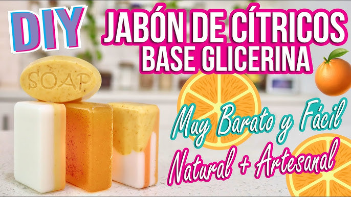 Receta de jabón de Glicerina Aclarante  Recetas de jabón, Imagenes de  jabones, Como hacer jabones naturales