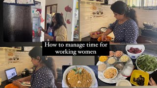 How to manage time for working women || simple and quick recipe that saves time || how to prioritise