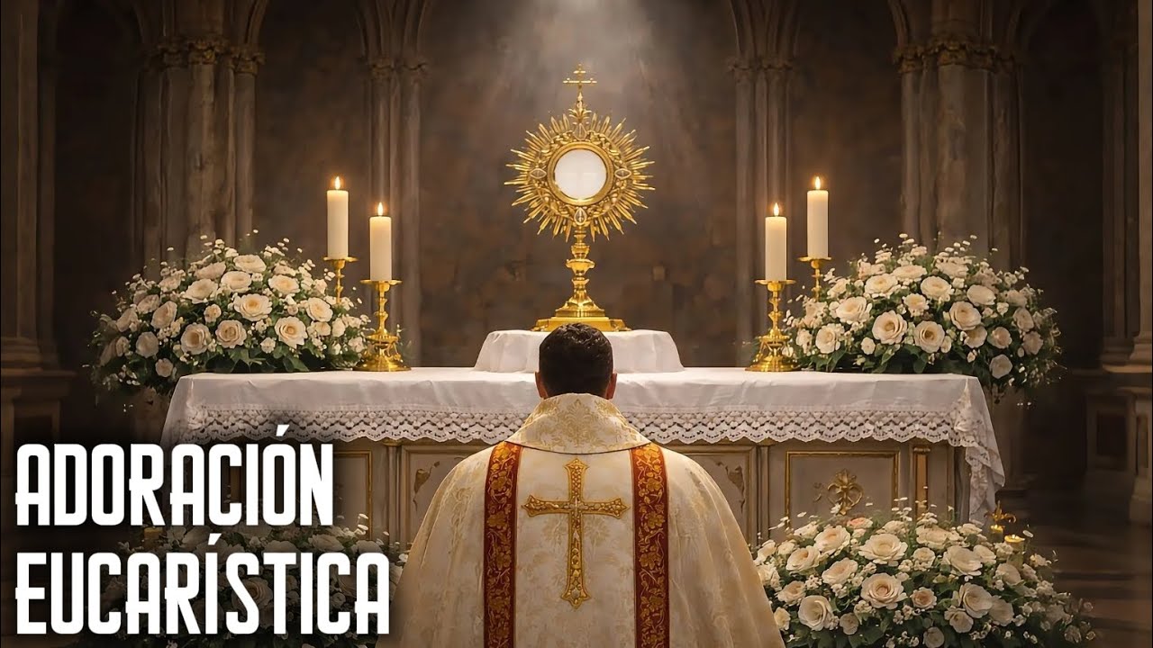 ADORACIÓN EUCARÍSTICA 🙏🏻 Oración de Sanación y Paz Interior