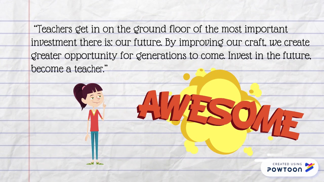 Why I became a teacher