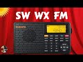 X.ata d109wb am fm lw wx bt mp3 shortwave radio daytime chicago area