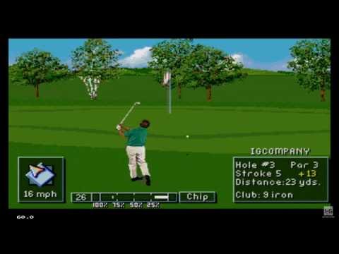 PGA Tour Golf III (1994) Sega Genesis Gameplay HD