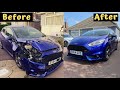 Rebuilding a crashed Fiesta ST in 10 minutes