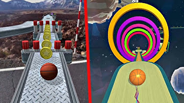 Going Ball VS Action Ball 🏀 basketball Android iOS Gameplay | Walkthrough, All Level  (Part : 12)