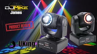 U`King 70W LED RGBW Gobo Moving Head