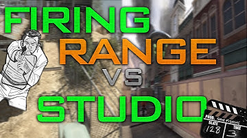 Black Ops 2 - "Firing Range" vs "Studio" Side by Side Comparison - Which Map is Better!?