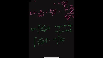 Finding Marginal Distn | Beta Type-II (Beta Prime) Distribution | UPSC ISS 2023 Paper-1 | Problem-19