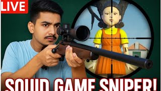 🔴squid game🔴🔥k-sniper challange 🟢3D Android gaming🔥🔴#live#shortfeed
