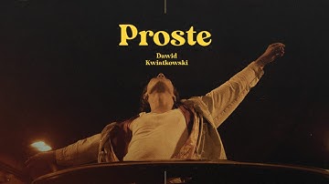 Thumbnail of Dawid Kwiatkowski - Proste [Official Music Video]