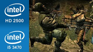 Tomb Raider Gameplay Intel HD 2500 + Intel i5 3470