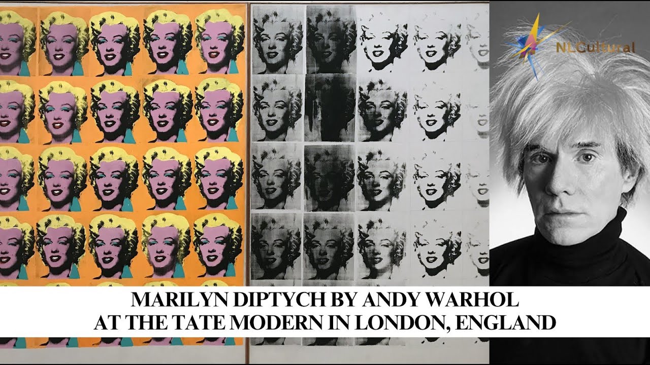 Marilyn Diptych by Andy Warhol at The Tate Modern in London, England