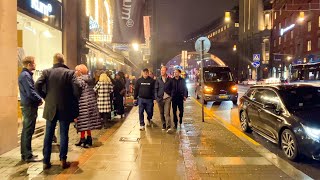 Night Walk in Stockholm, Sweden