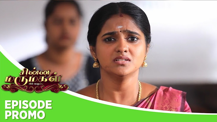 Chinna Marumagal | Episode Promo | 26th June 2025