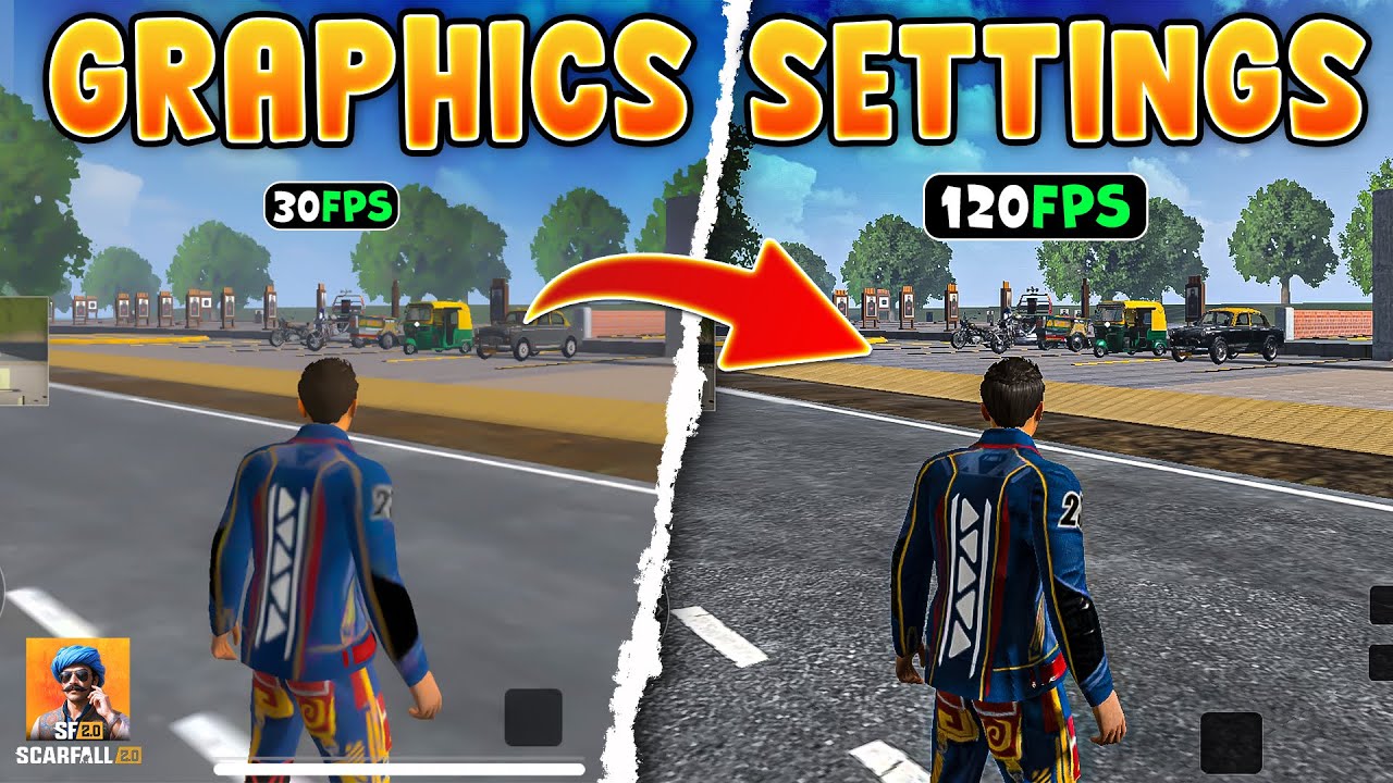 Graphic Comparison for Low- & High-End Device | Scarfall 2.0