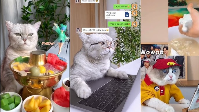 Conheça Shan An, o gato cozinheiro que faz o maior sucesso nas redes sociais