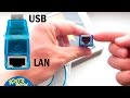 USB LAN RJ45 - сетевой адаптер для планшета, смартфона или компьютера