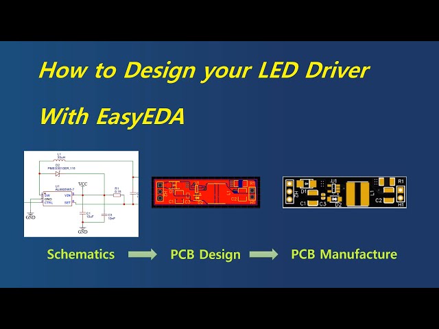 How to design your LED driver with EasyEDA