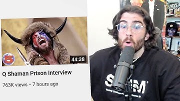Hasanabi Reacts To Q Shaman Prison Interview | Channel 5 with Andrew Callaghan