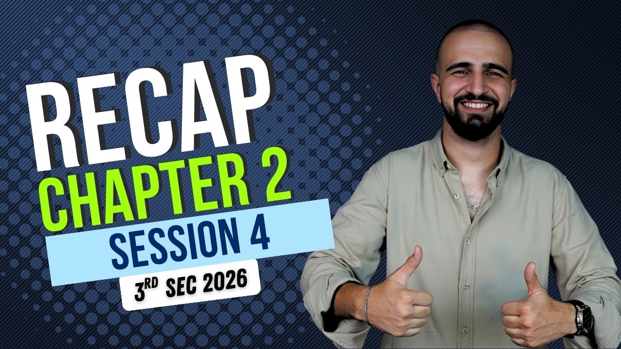 Recap || Session 4 Chapter 2 Physics 3rd Sec - YouTube