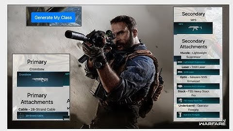 Random Class Generator in Warzone | First Video