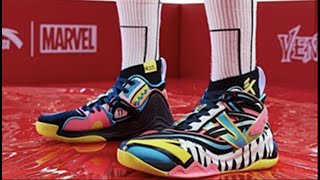 Marvel & Anta Mens Klay Thompson Kt6 Venom Black/Pink