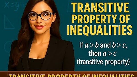 Transitive Property of Inequalities Explained Simply | Limitless Math