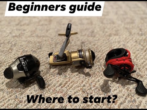 FISHING 101 - WHAT DO I NEED TO START FISHING? Spincast vs Spinning vs  Baitcasting reels and MORE! 