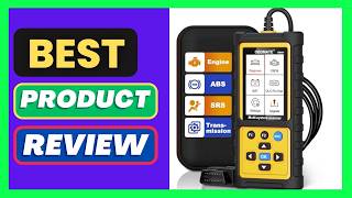 OBD2 Scanner with ABS SRS Transmission, Reset Fault Lights | Check Engine