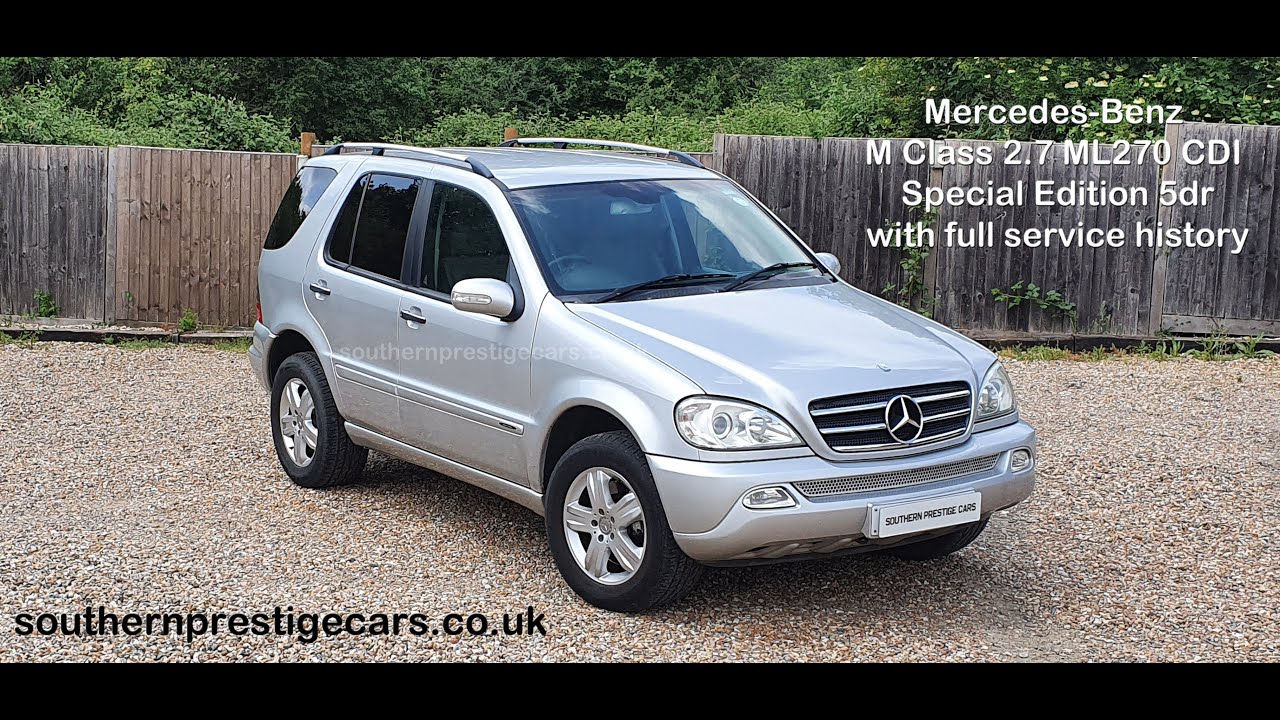 Mercedes-Benz M Class 2.7 ML270 CDI Special Edition 5dr
