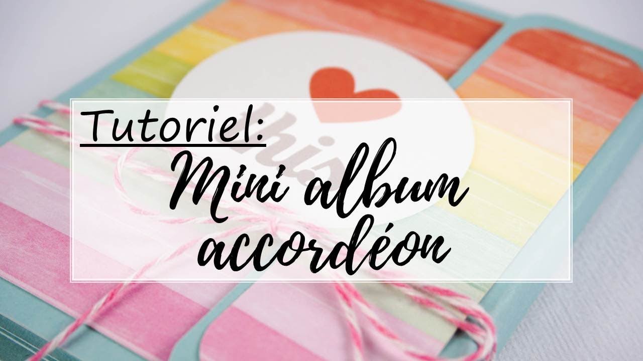 DIY : Petit album de scrapbooking en accordéon