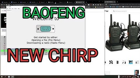 NEW - Chirp (NEXT) REPEATER BOOK PROGRAMME BAOFENG - USA