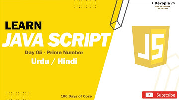 5. Check is Prime Number JS | 100 days of code (Problem Solving) Interview Q